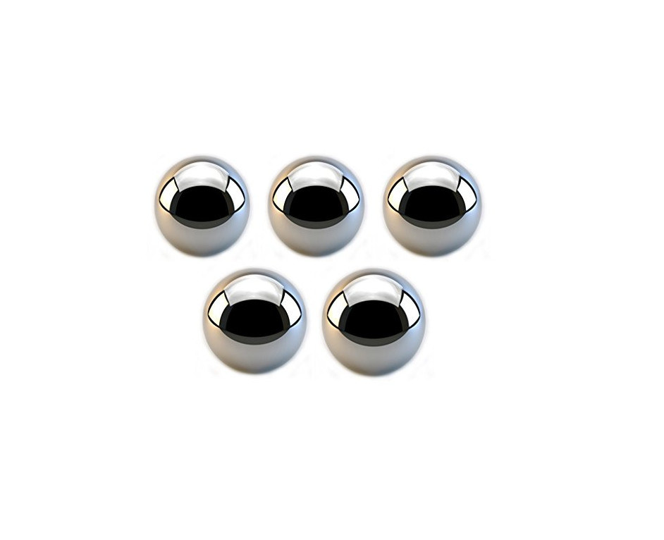 25 Sfere Per Cuscinetti In Acciaio Cromato - 15 Mm G25 - Precisione AISI52100 Per Bici E Macchinari